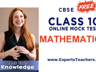 Online Test – CBSE Class 10th MCQ Online Test – Real Numbers.